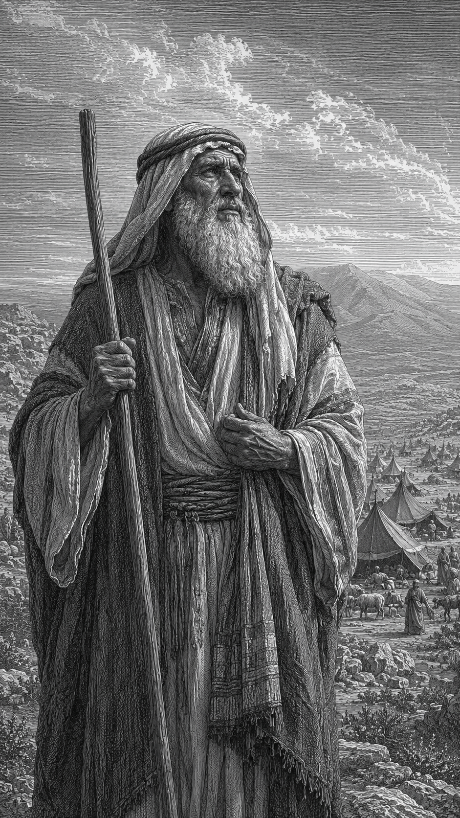 Abraham overlooking the land of promise