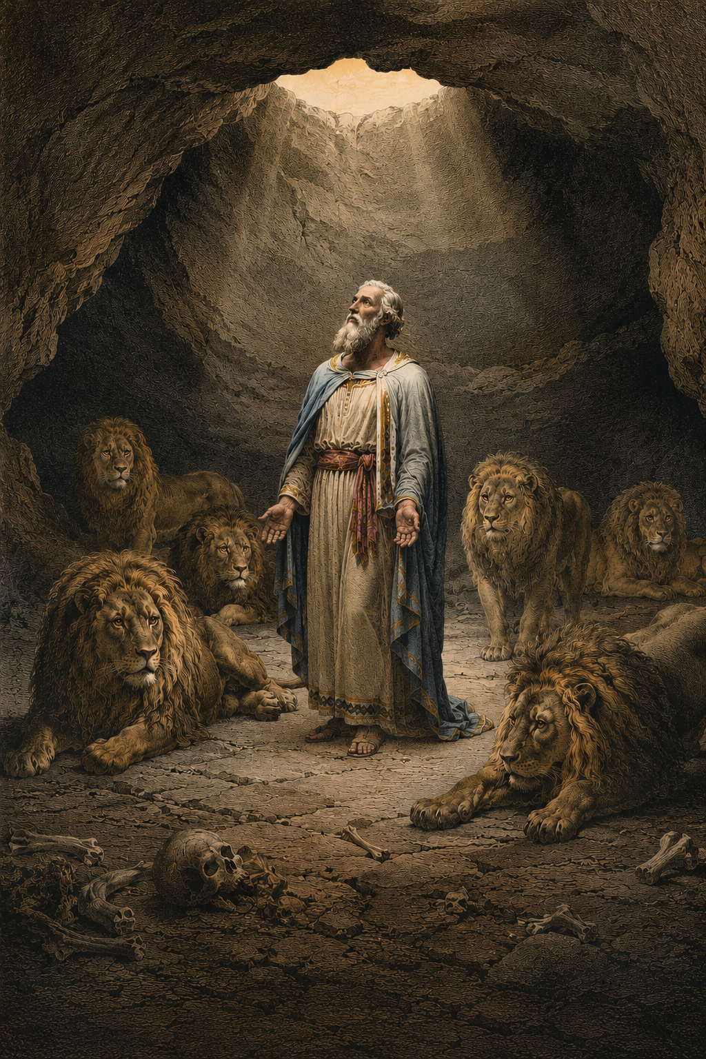 Daniel in the lions' den