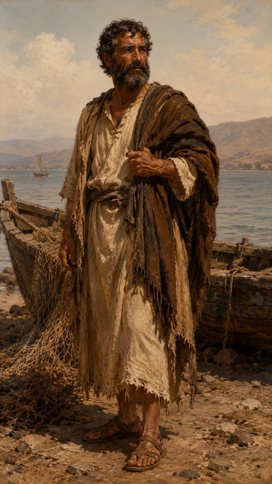 Peter by the Sea of Galilee